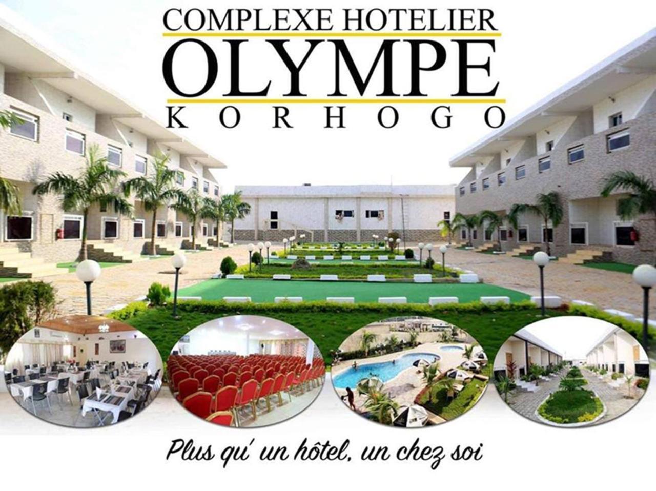 Complexe Hotelier Olympe Korhogo Dış mekan fotoğraf